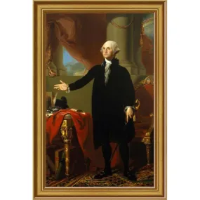 George Washington Lansdowne Portrait Framed Print - Small Edition