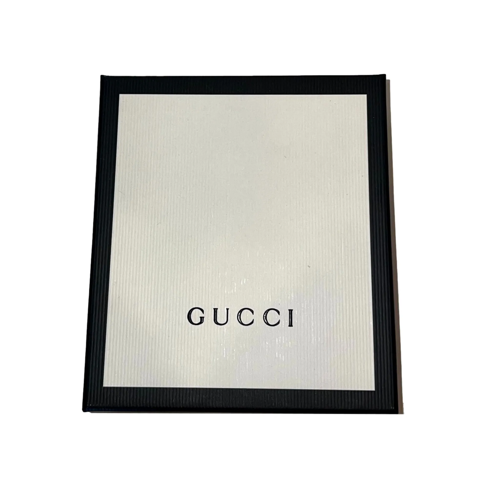 Gucci Micro GG Black Leather Key Case