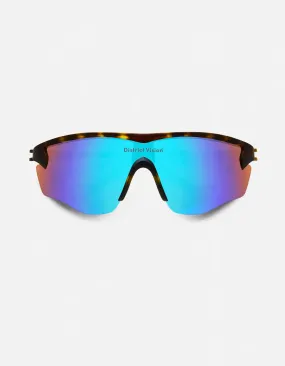 Junya Racer Tortoise D  Blue Mirror