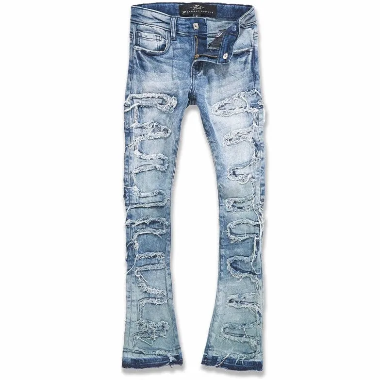 Kids Jordan Craig Stacked Oasis Denim (Nightfall) JTF1131K