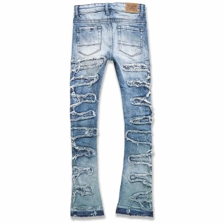 Kids Jordan Craig Stacked Oasis Denim (Nightfall) JTF1131K