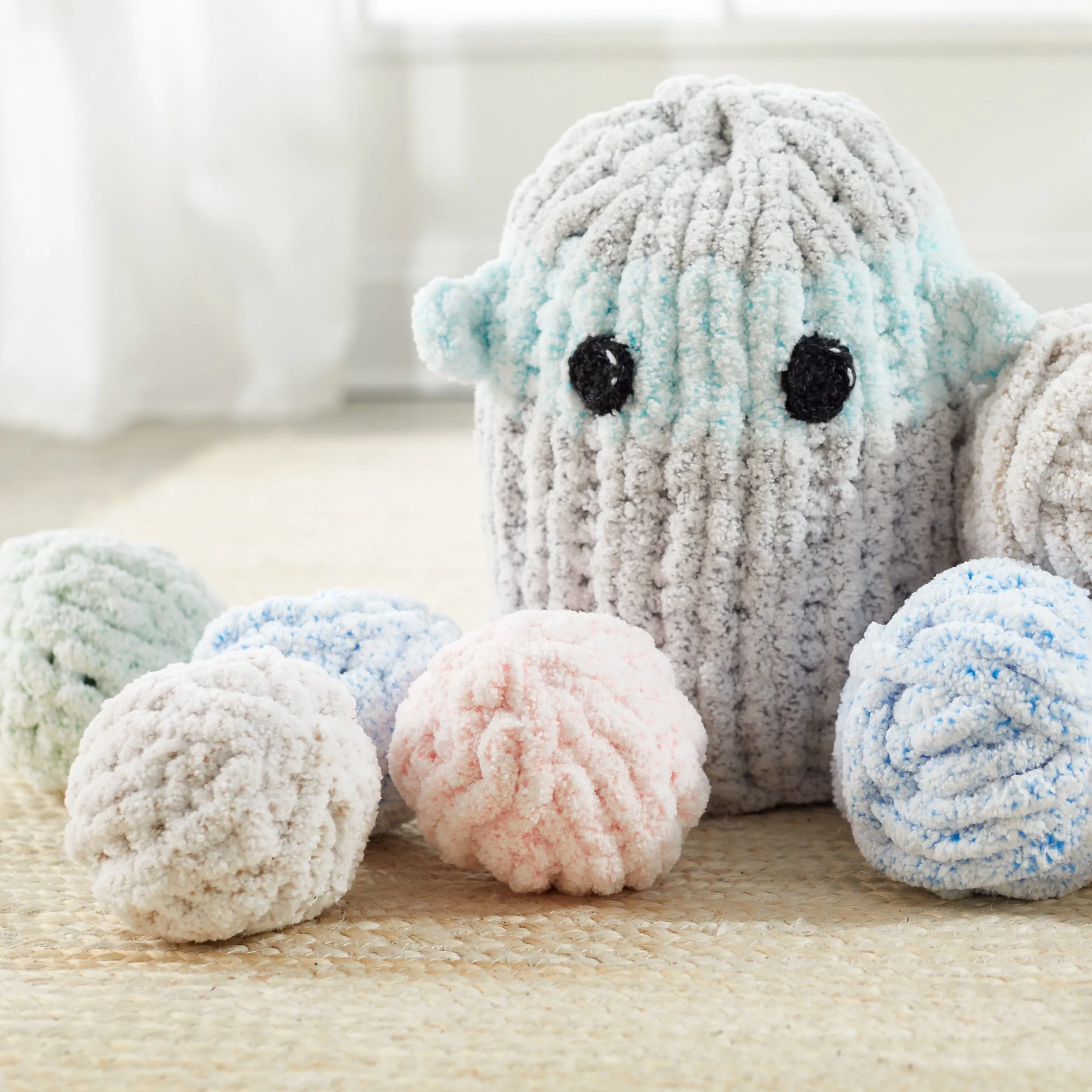 Knit Snowballs