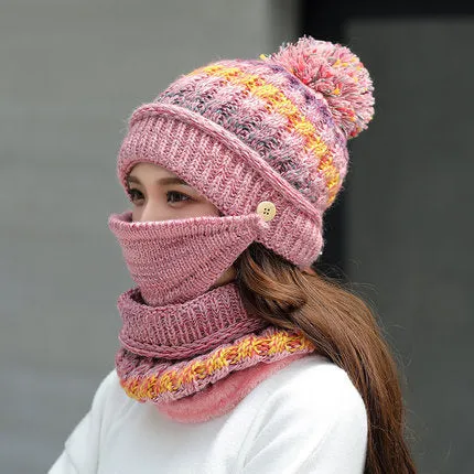 Korean winter knitted hat