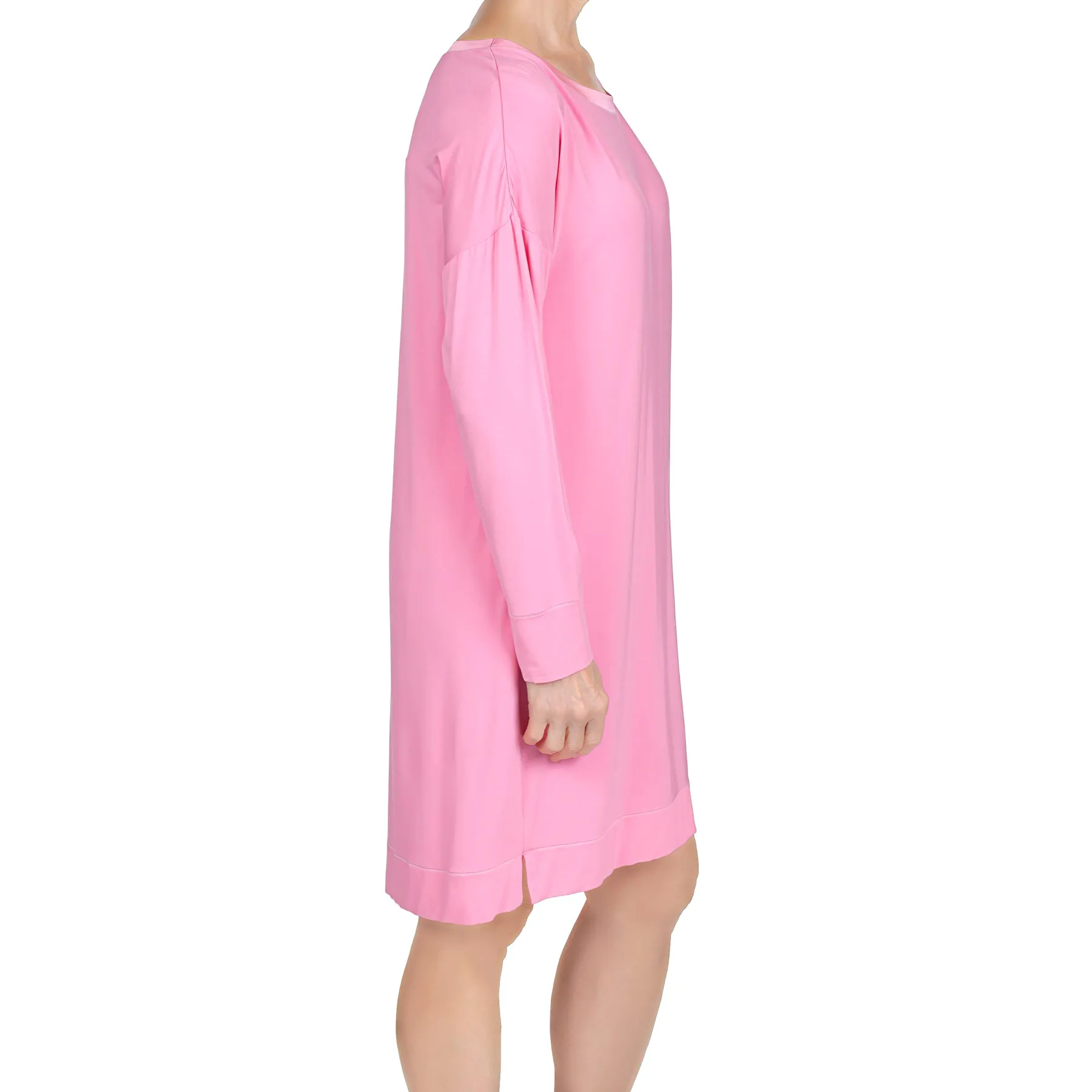 Madison Bamboo Knit Sleepshirt - Cameo Rose