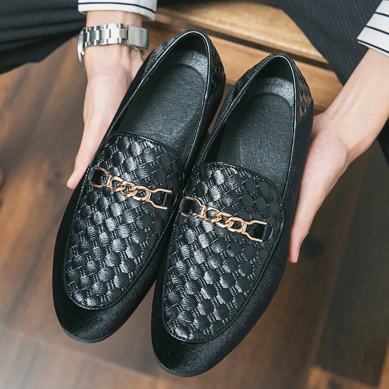 Men's Leather Stylish Loafers Leather Shoes For Men | 8130