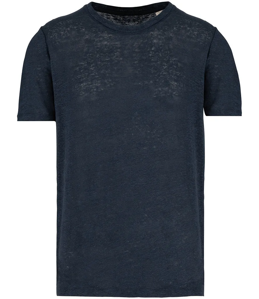 Men's Native Spirit Organic Linen Tee Shirt {NS320}