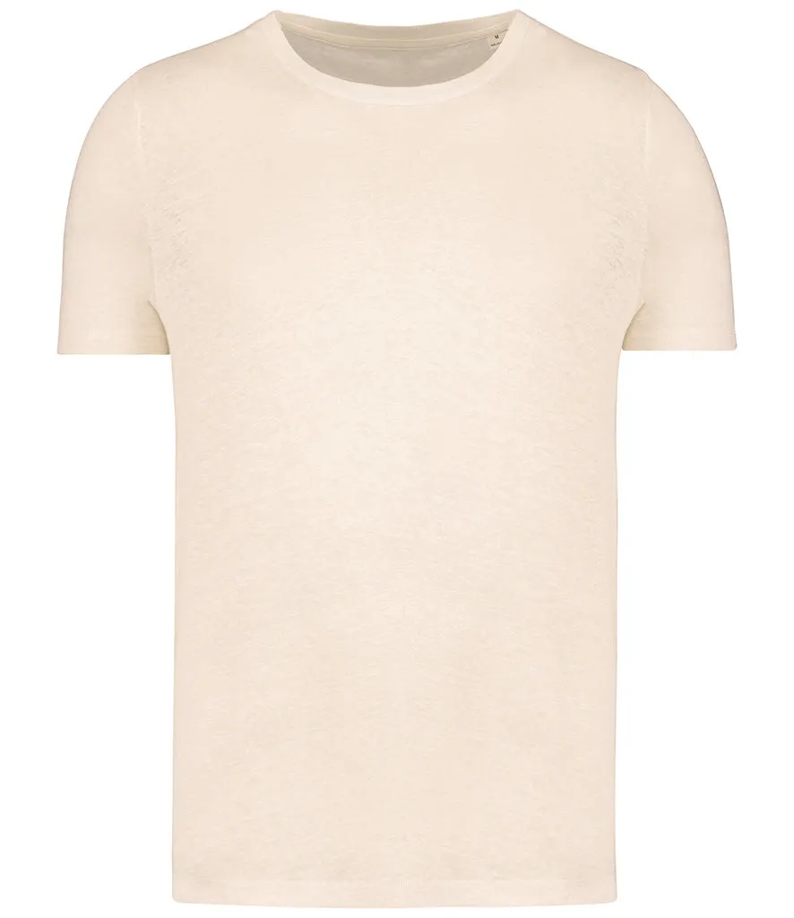 Men's Native Spirit Organic Linen Tee Shirt {NS320}