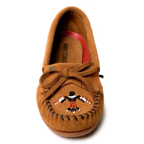 Minnetonka® Women's Animikii Thunderbird Beaded Leather Moccasins