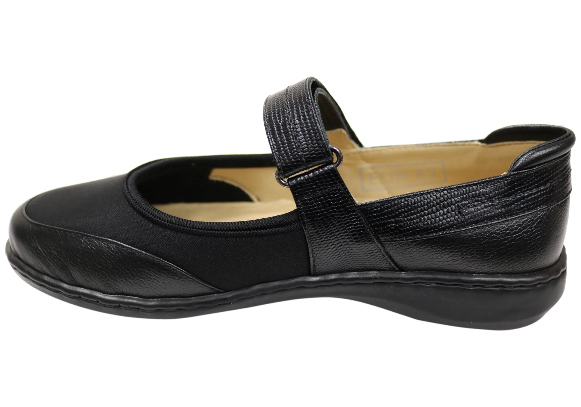 Opananken Eden Womens Comfortable Brazilian Leather Mary Jane Shoes