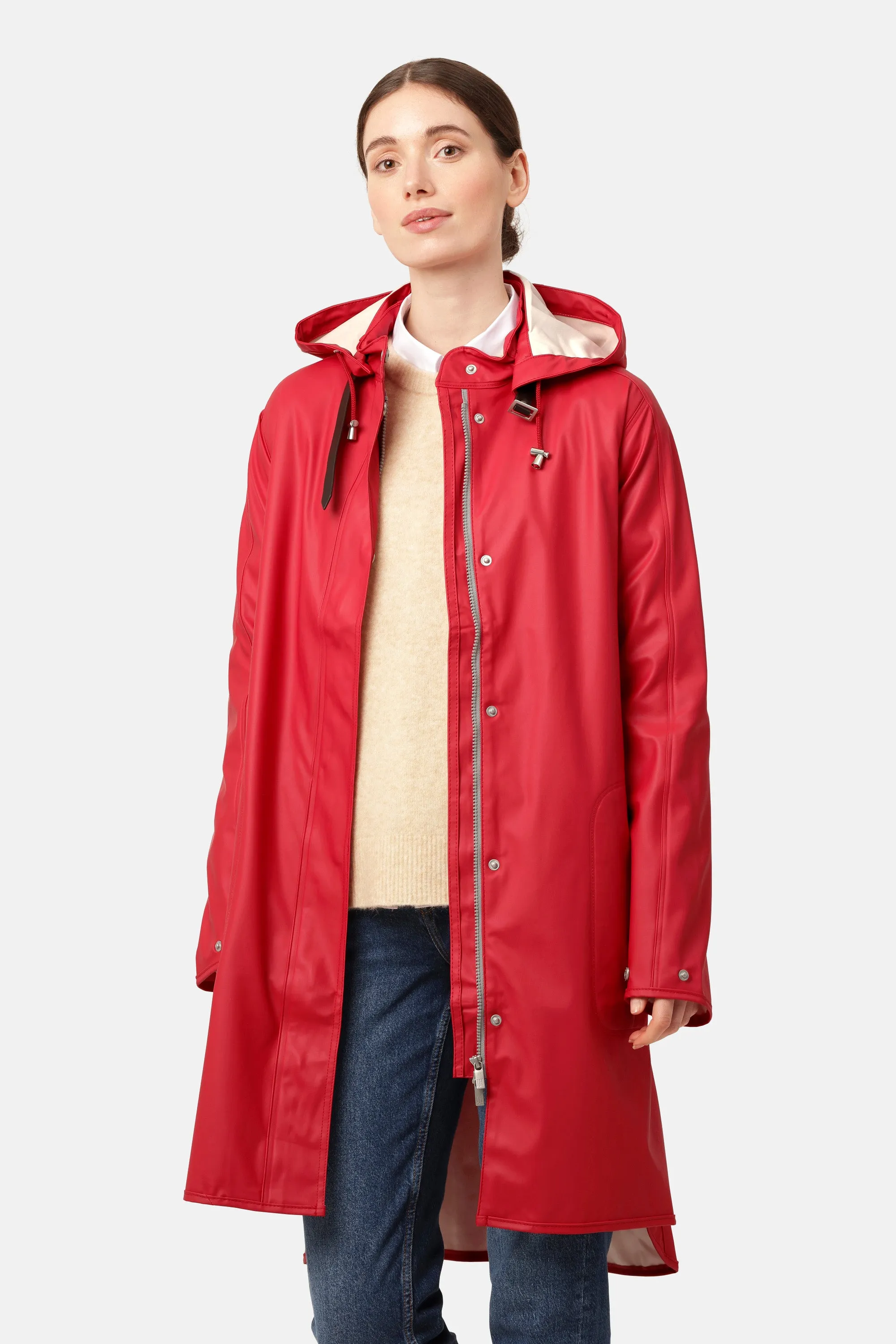 Raincoat - Deep Red