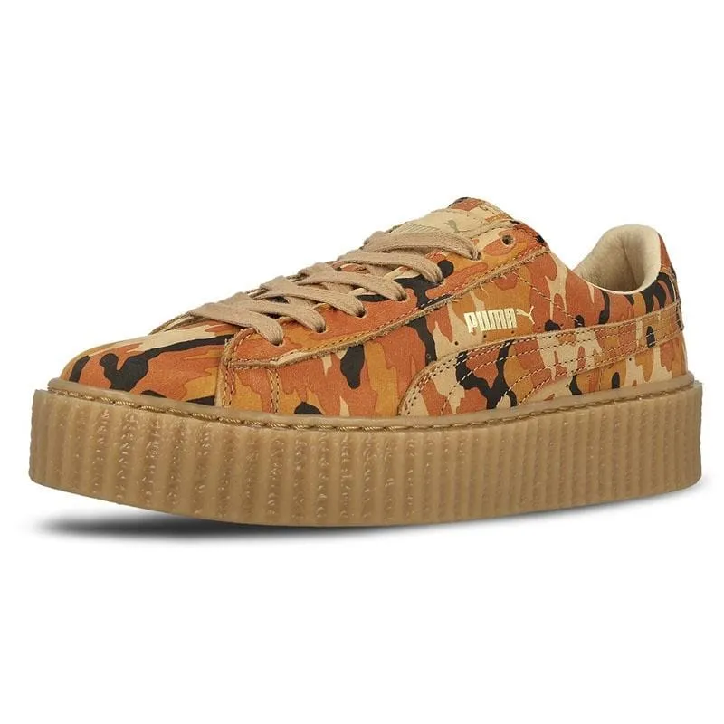 Rihanna x PUMA Suede Creeper Orange Camo