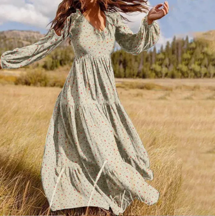 Romantic Maxi Boho Dress