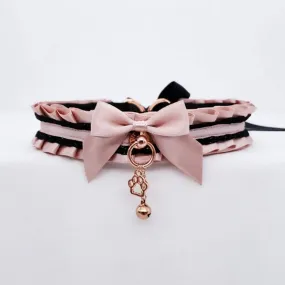 Rose Gold Puppy Play Collar