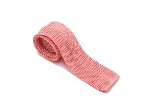 Silk Knit Tie Pink