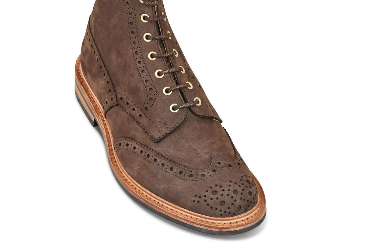 Stow Country Boot - Brown Hydro Nubuck