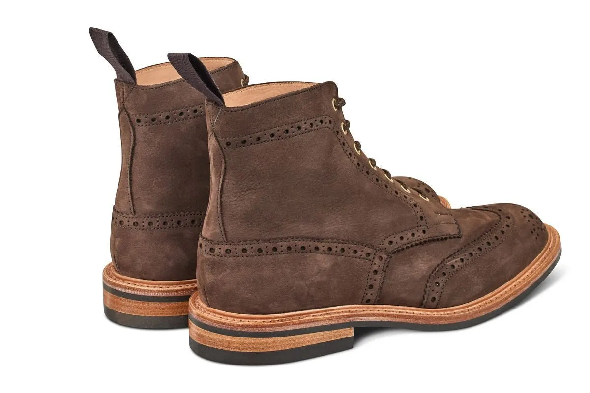 Stow Country Boot - Brown Hydro Nubuck