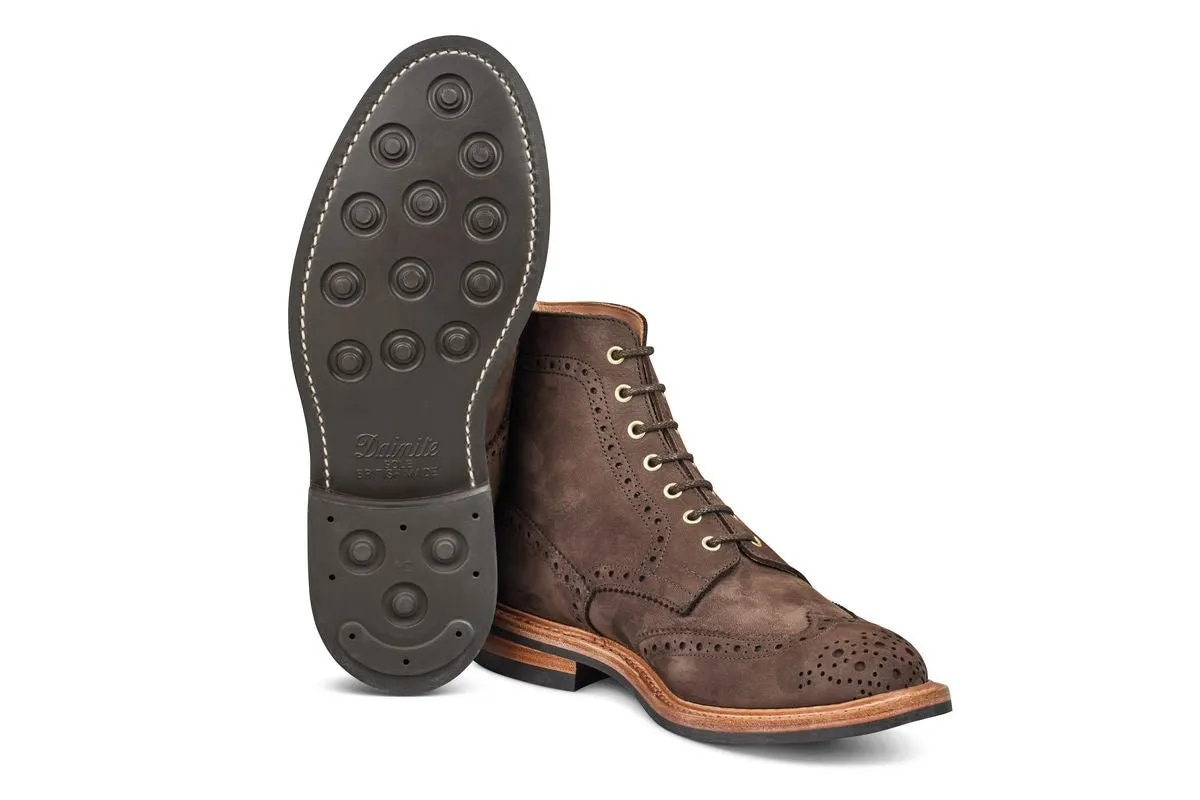 Stow Country Boot - Brown Hydro Nubuck