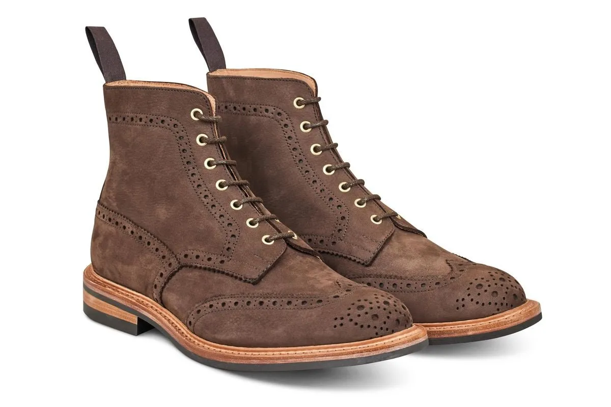 Stow Country Boot - Brown Hydro Nubuck