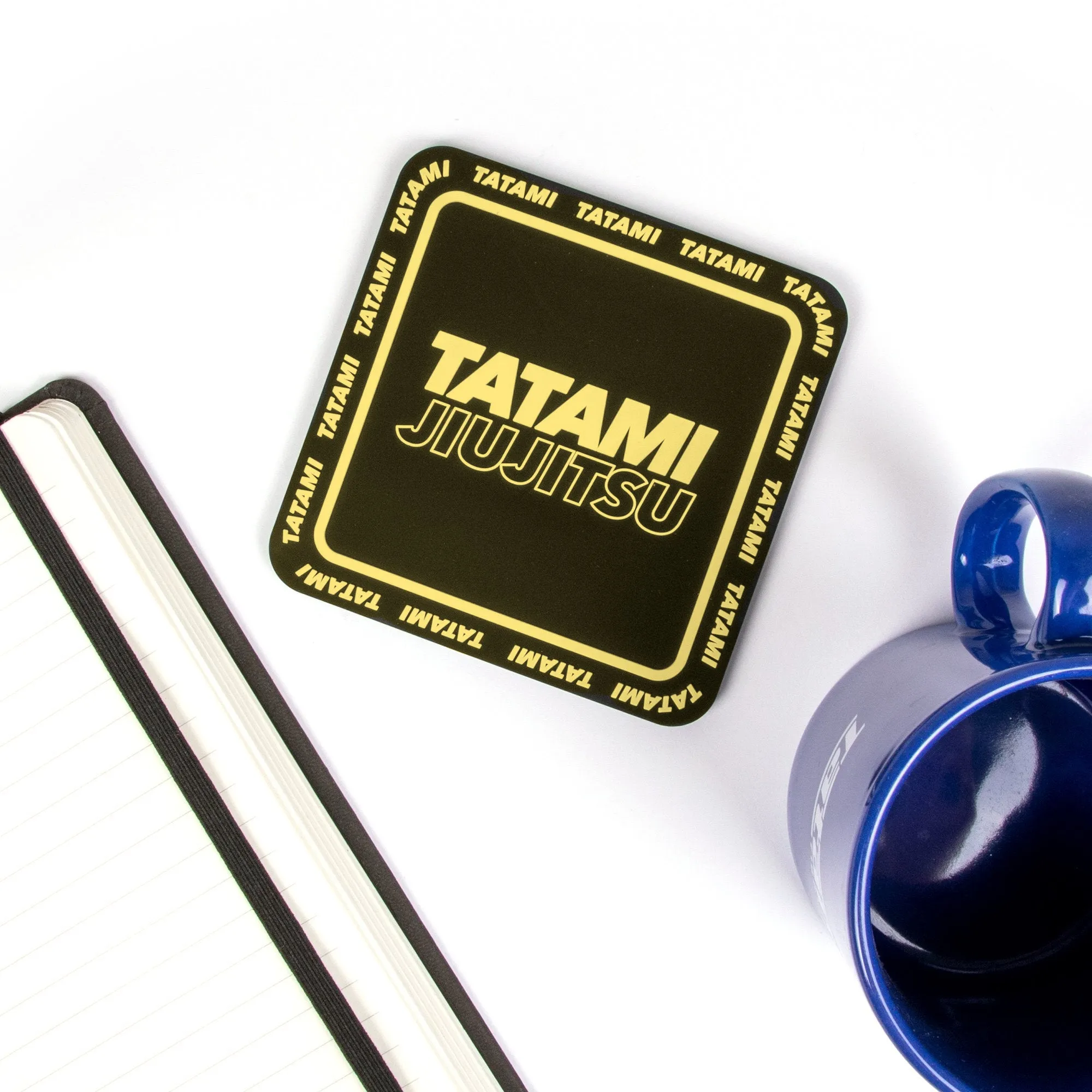 Tatami Jiu Jitsu Dweller Square Coaster