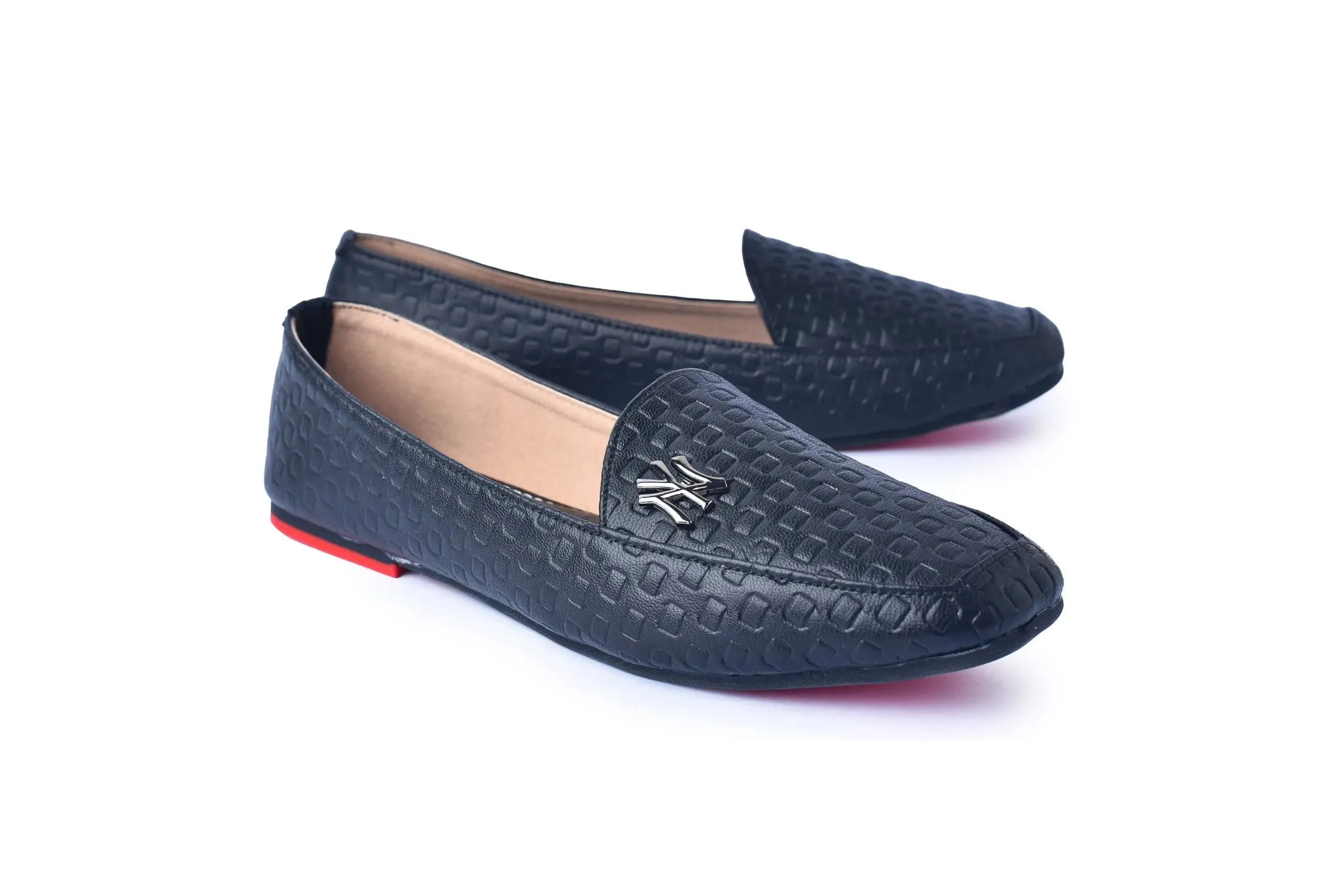 Textured loafers