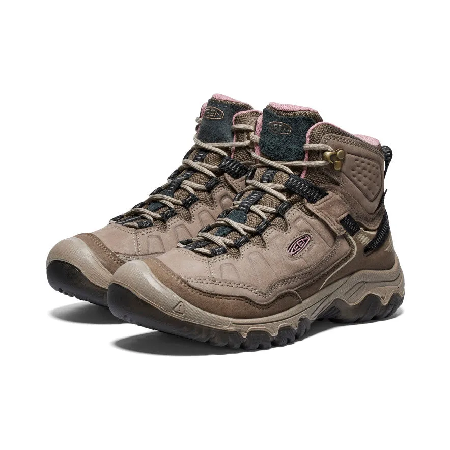 Women's Targhee IV Waterproof Hiking Boot  |  Brindle/Nostalgia Rose